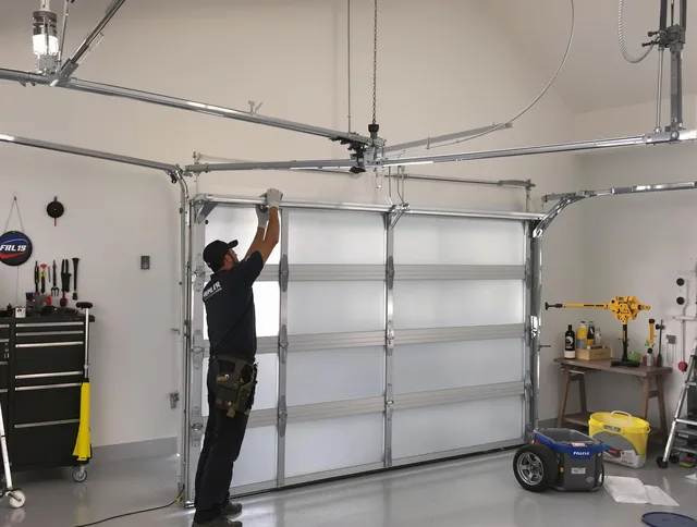 Westborough Garage Door Repair certified team performing precision garage door installation in Westborough