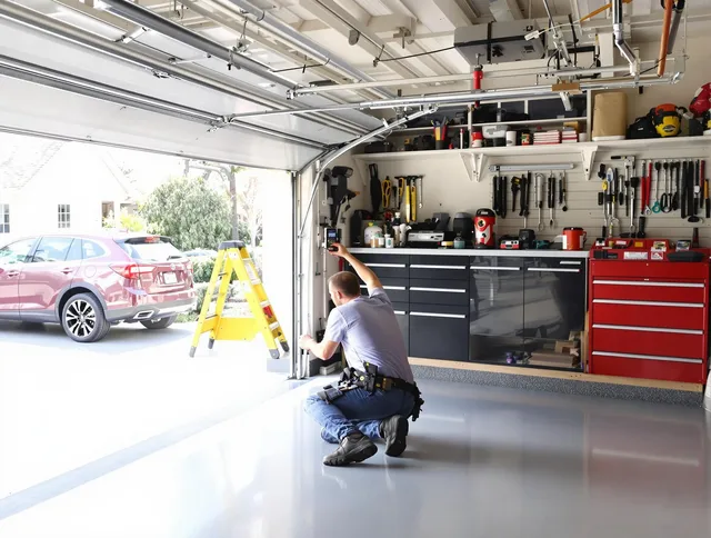 Local garage door repair service by Westborough Garage Door Repair in Westborough