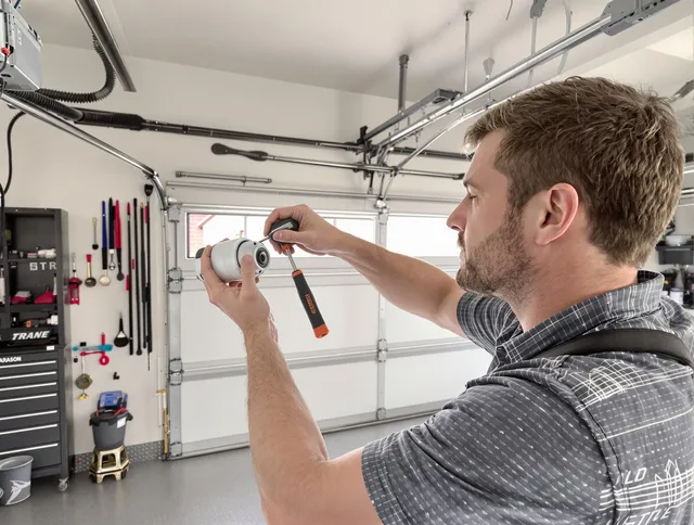 Garage door opener repair service by Westborough Garage Door Repair in Westborough