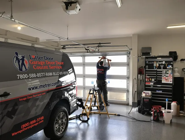 Westborough Garage Door Repair team performing same-day garage door repair in Westborough